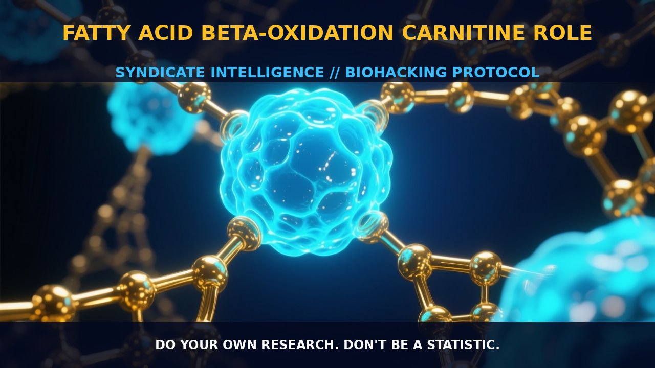Fatty Acid Beta-Oxidation Carnitine Role