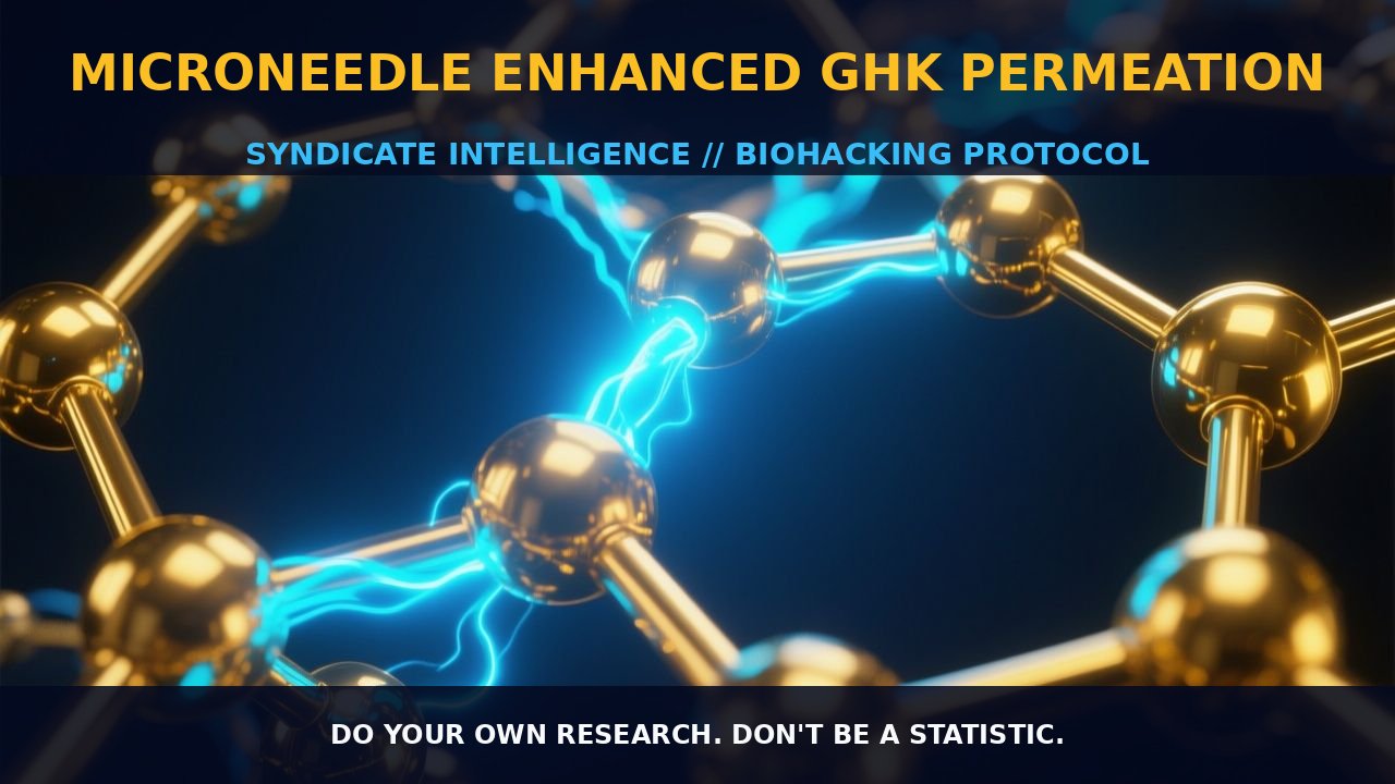 Microneedle Enhanced GHK Permeation