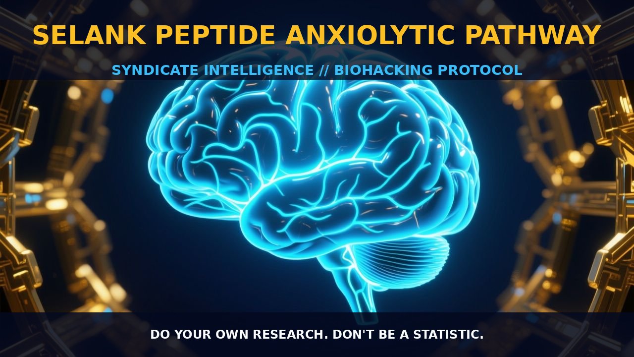 Selank Peptide Anxiolytic Pathway