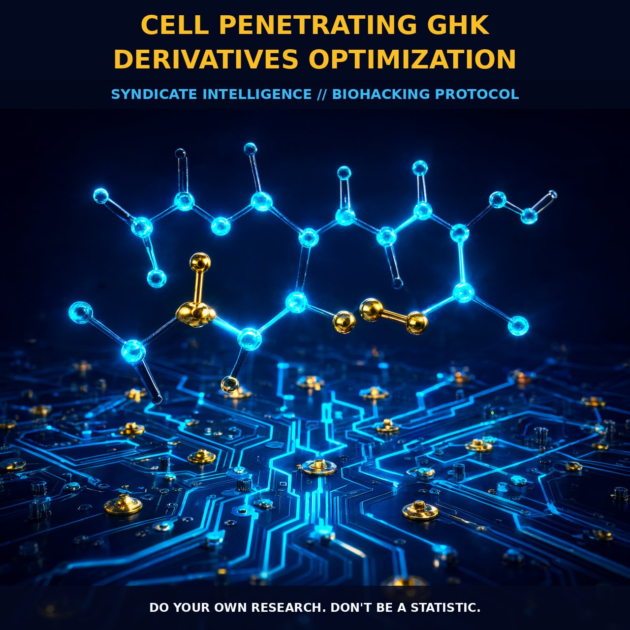 Cell Penetrating GHK Derivatives Optimization