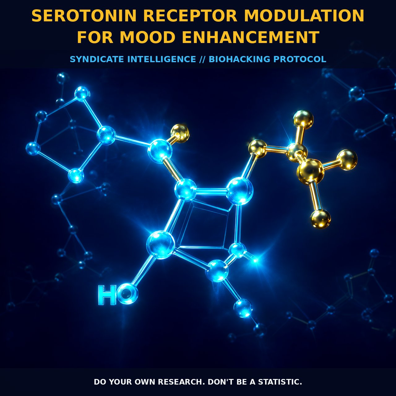 Serotonin Receptor Modulation for Mood Enhancement