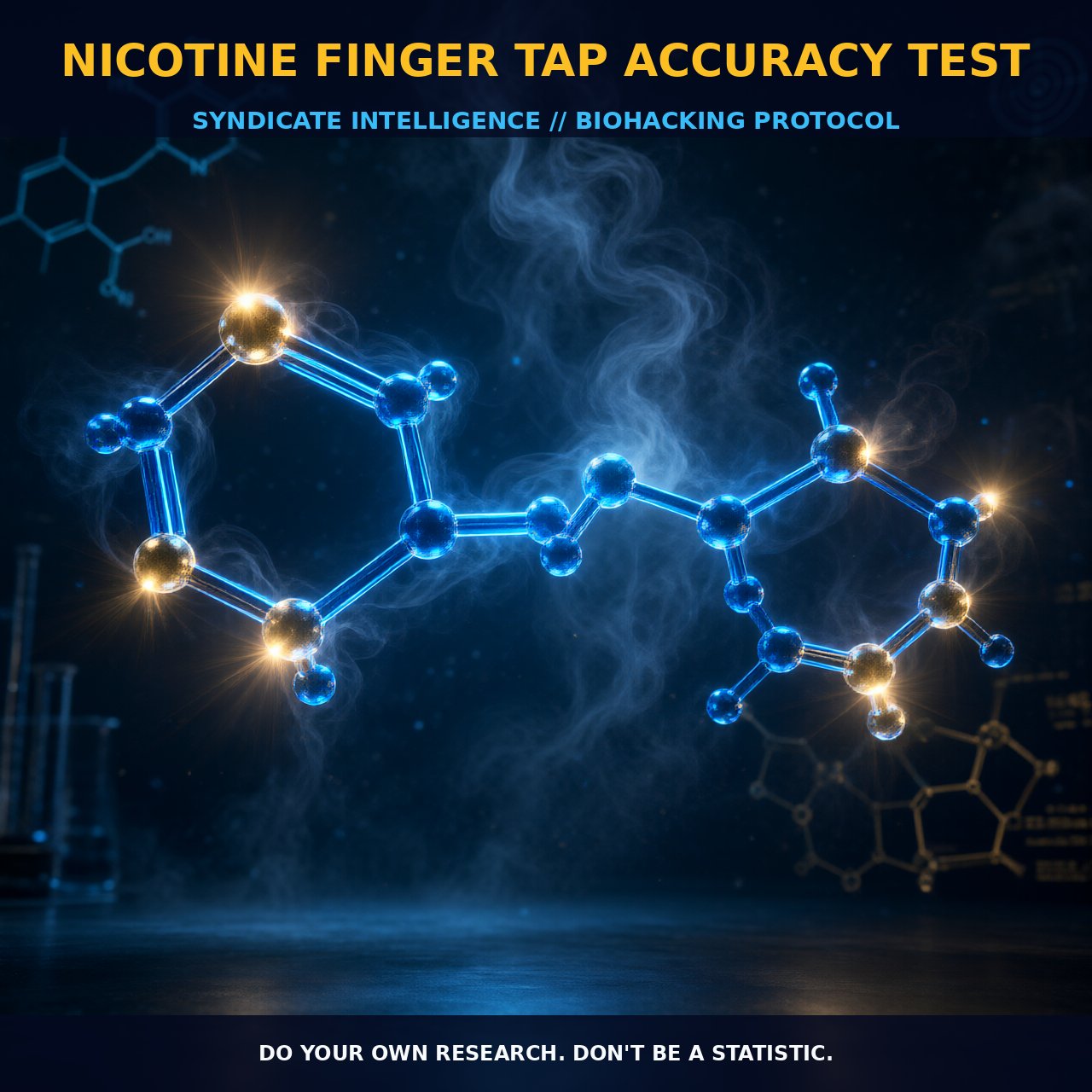 Nicotine Finger Tap Accuracy Test