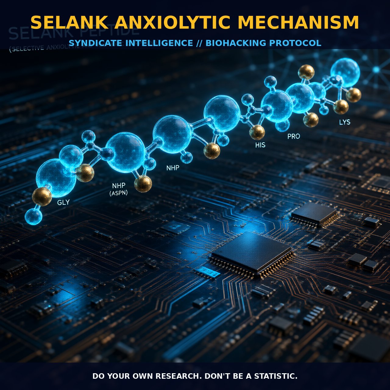 Selank Anxiolytic Mechanism