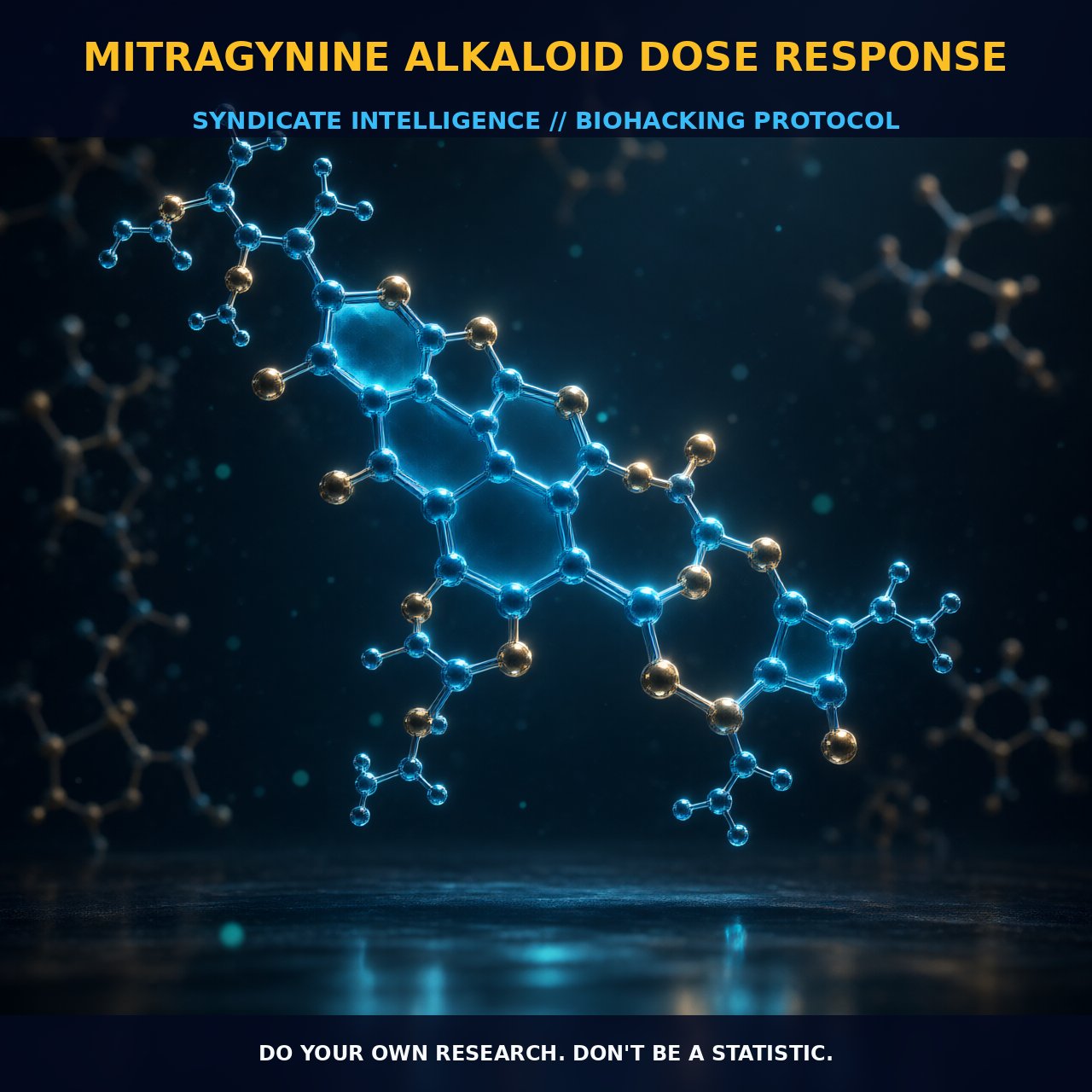 Mitragynine Alkaloid Dose Response